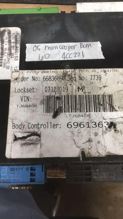 6961363 Body control module computer 2005 Mini Cooper - Swan Auto