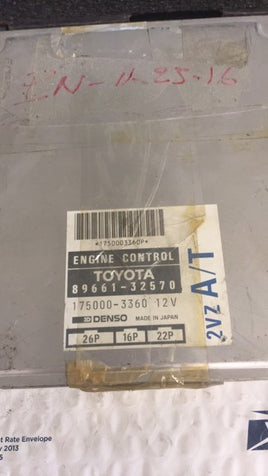89661-32570 Toyota Camry 1990-1991 ecu ecm computer