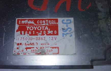89661-20320 ecu ecm computer 1988-1989 Toyota Celica