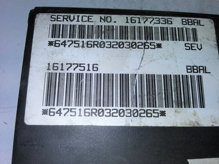 1994 Cadillac Seville suspension control module 16177516