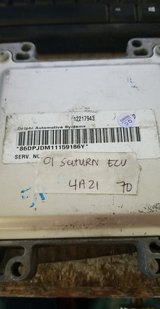 12217943 Oldsmobile Alero 2001 ecm ecu computer  **TESTED**