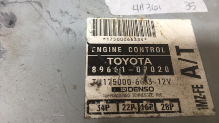 89661-07020 Toyota Avalon 1995 ecu ecm computer