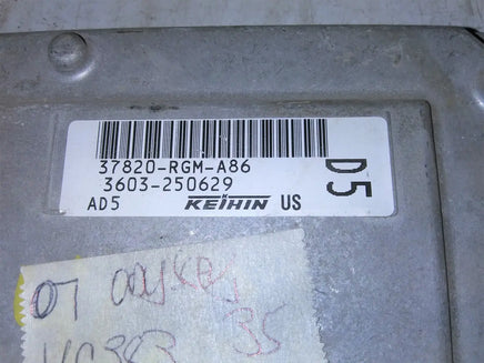 37820-RGM-A86 Honda Odyssey 2007 ecm ecu computer