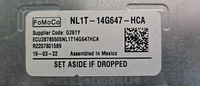 NL1T-14G647-HCA Ford Expedition 2022-2023 driver assist control module computer