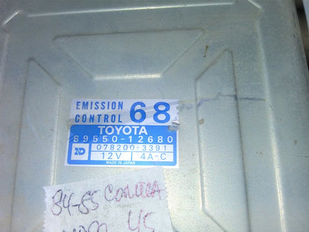 89550-12680 Toyota Corolla 1984-1985 emission control module