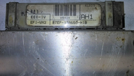 E7EF-12A650-H1B Ford Escort 1986-1989 ecm ecu computer