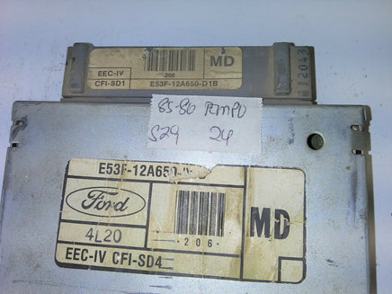 1985-1986 Ford Tempo ecm ecu computer E53F-12A650-D1B