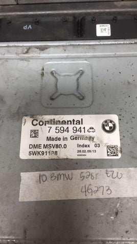 7 594 941 BMW 528 528i 2010 ecm ecu computer - Swan Auto