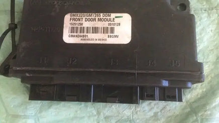 15251258 Cadillac SRX 2006 passenger door control module