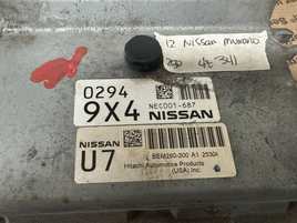 NEC001-687 Nissan Murano 2012 ecm ecu computer