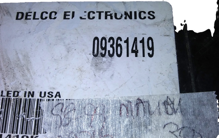 09361419 BCM Body Control Module 1998-1999 Chevrolet Malibu