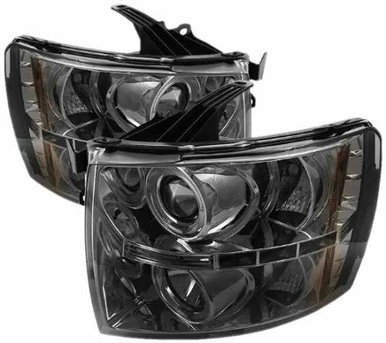 projector headlight set fits 2007-2013 Chevy pickup 444-CS07-HL-SM *NEW*