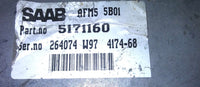 5171160 ecm ecu computer 1999 Saab 9-3