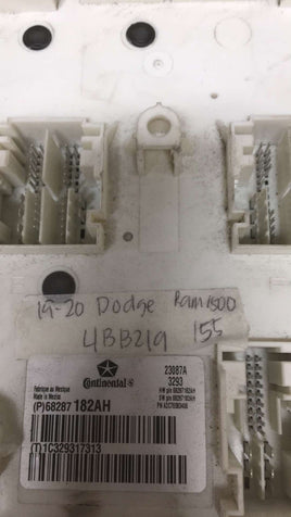 P68287182AH Dodge Ram pickup 2019-2020 body control module computer