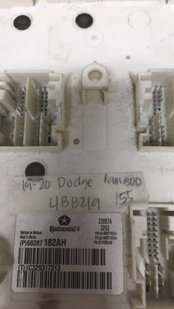 P68287182AH Dodge Ram pickup 2019-2020 body control module computer