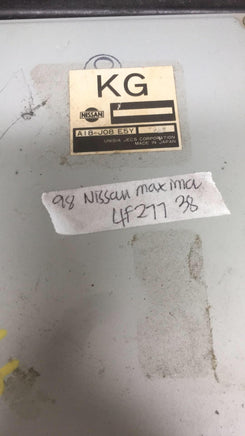 A18-J08 E5Y Nissan Maxima 1998 ecu ecm computer