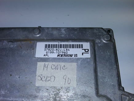 2014 Honda Civic ecm ecu computer 37820-R2J-L84
