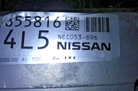 NEC053-696 ecu ecm computer 2019-2022 Nissan Altima