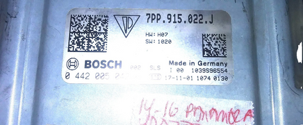 7PP.915.022.J Porsche Panamera 2017-2018 ecu ecm computer