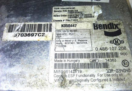 K058447 International abs anti-lock brake control module