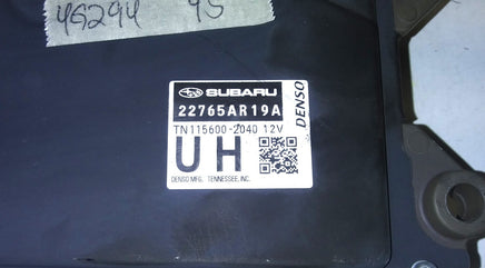 22765AR19A ecm ecu computer 2021 Subaru Legacy