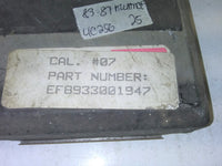 1983-1987 Renault Alliance ecu ecm computer EF8933001947
