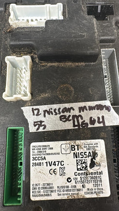 284B1 1V47C Nissan Rogue 2012 Body control module computer
