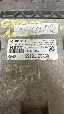 391B1-2BRG8 ecm ecu computer 2015-2017 Hyundai Accent