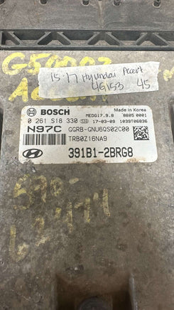 391B1-2BRG8 ecm ecu computer 2015-2017 Hyundai Accent