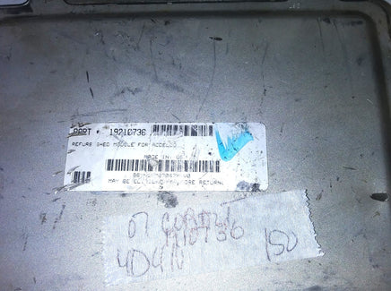 19210736 ecm ecu computer 2007 Chevrolet Cobalt ***tested***