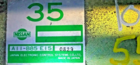 A11-B85 E15 ecm ecu computer 1990-1991 Nissan Stanza