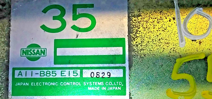 A11-B85 E15 ecm ecu computer 1990-1991 Nissan Stanza