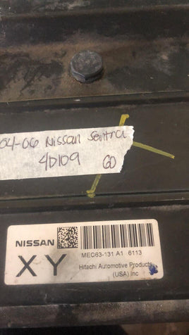 MEC63-131 ecm ecu computer 2011 Nissan Sentra - Swan Auto