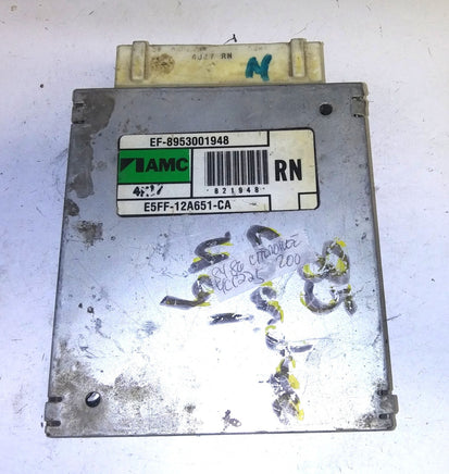 E5FF-12A651-CA ecm ecu computer 1984-1986 Jeep Cherokee