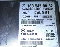 163 545 80 32 ABS control module 2002-2005 Mercedes-Benz ML320 - Swan Auto