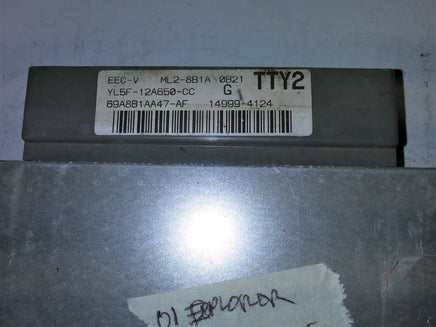 YL5F-12A650-CC Ford Explorer 2001 ecm ecu computer   **TESTED GOOD**