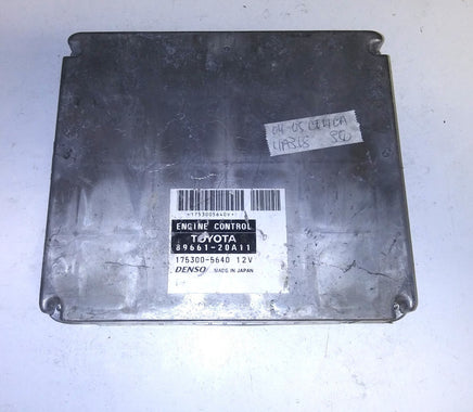 89661-20A11 ecu ecm computer 2004-2005 Toyota Celica