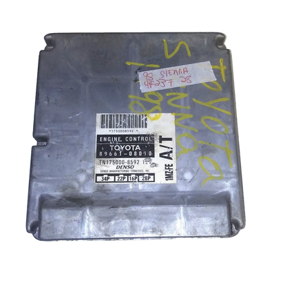89661-08010 ecu ecm computer 1998 Toyota Sienna