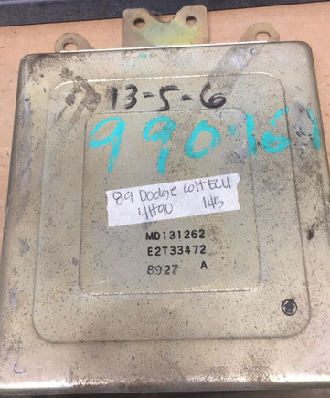 MD131262 ecm ecu computer 1989 Honda Accord
