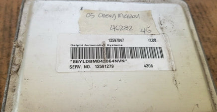 12597847 Chevy Malibu or Equinox 2005 ecu ecm computer  **TESTED GOOD**
