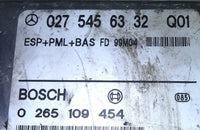 027 545 63 32 abs control module 2000 Mercedes CL500