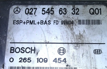 027 545 63 32 abs control module 2000 Mercedes CL500