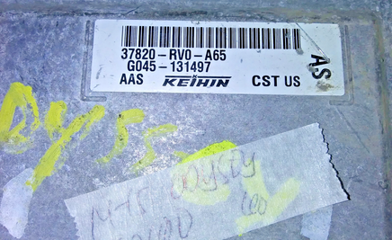 37820-RV0-A65 ecm ecu computer 2014-2015 Honda Odyssey