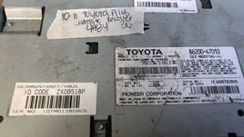 86200-47010 satellite receiver control module 2010-2011 Toyota Prius