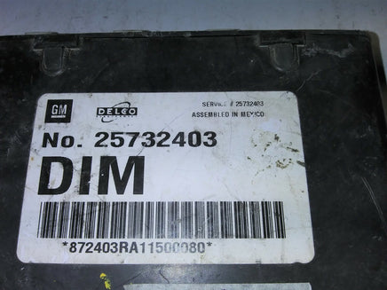 2002-2004 Cadillac Seville bcm body control module 25732403