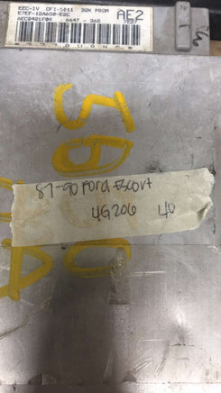 E7EF-12A650-E2C Ford Escort 1987-1990 ecm ecu computer