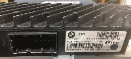 65.126990098 Amplifier power amp 2004-2010 BMW X3 or X6