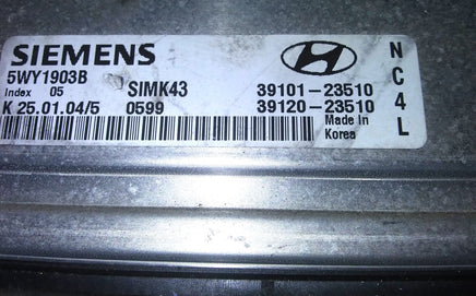 39101-23510 ecm ecu computer 2004-2009 Kia Spectra