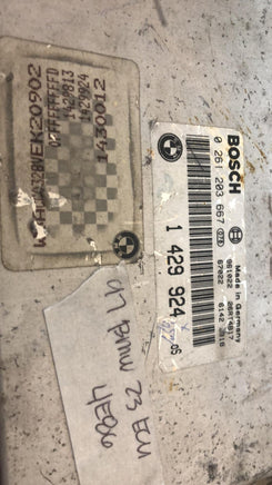 1 429 924 BMW Z3 1996-1999 ecm ecu computer