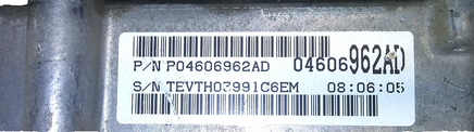 P04606962AD TCM transmission computer 1999 Chrysler Sebring